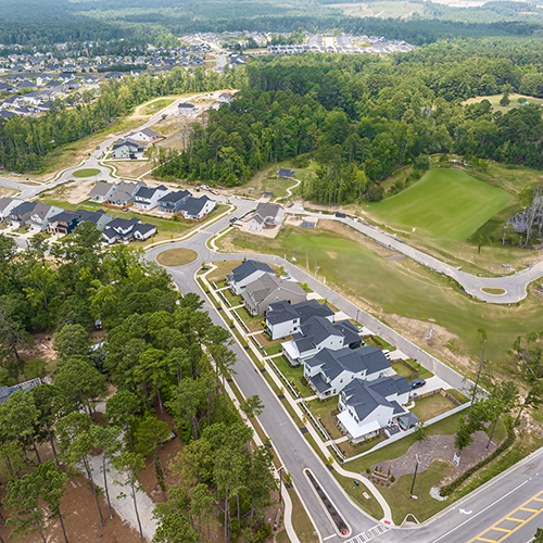 neighborhood from above