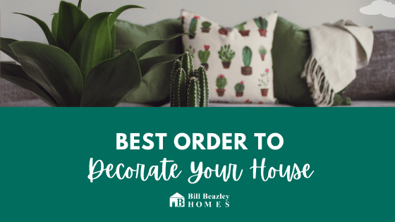 best order to decorate your home banner