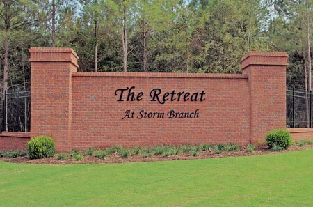 An image of The Retreat at Storm Branch from entrance.